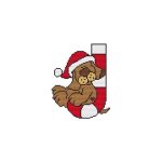 (image for) Dog Candy Cane Critter